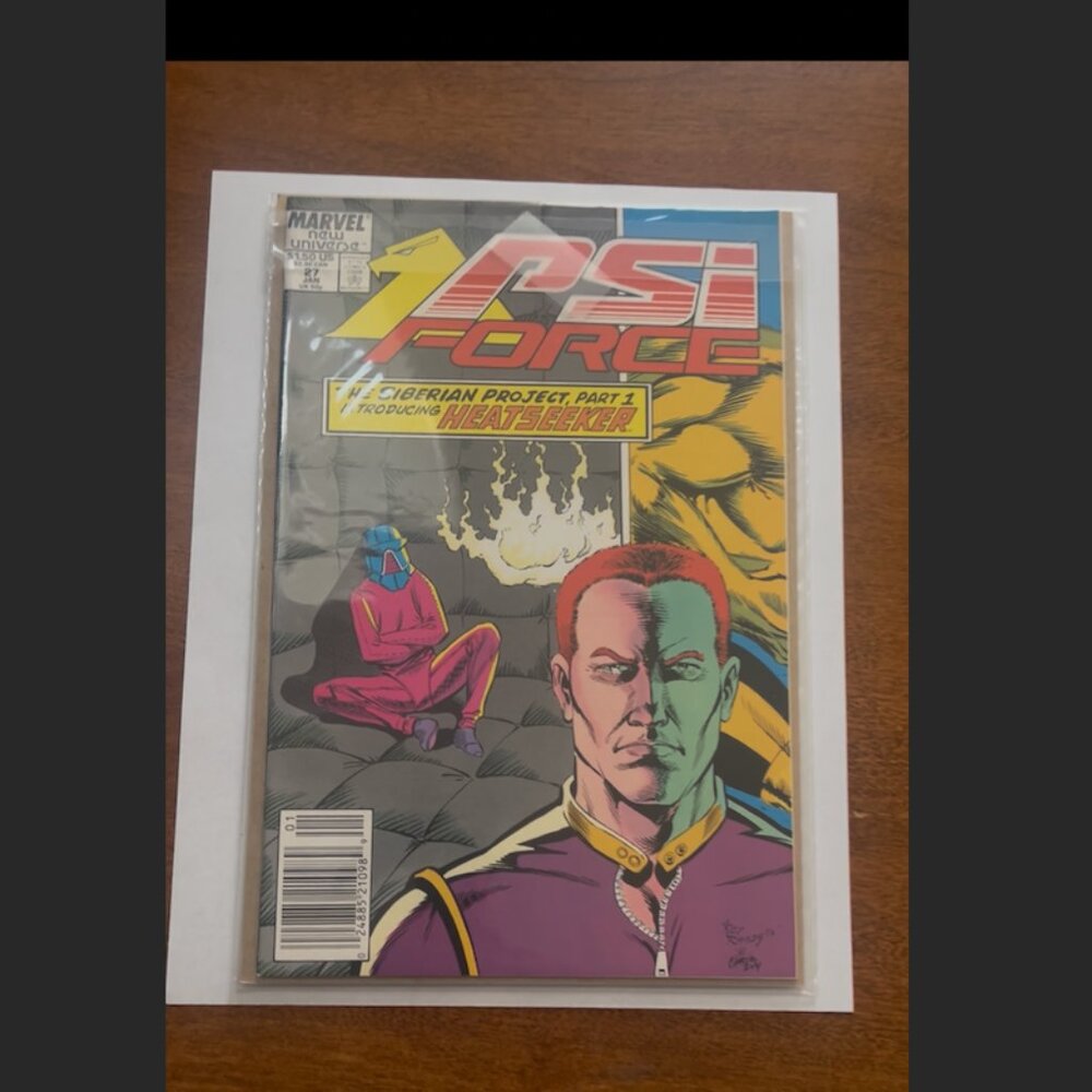 Psi-Force #27 The Siberian Project, Part 1 Introducing Heatseeker